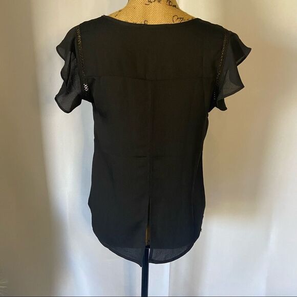 HAUTE MONDE Little Black Blouse - Picture 4 of 9